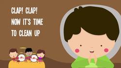 Clean Up Song Lyrics for Kids | Tidy Up Songs for Children | The Kiboomers Instructional Video
