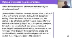 Comparing Stevenson and Steinbeck's attitudes to their travelling companions Instructional Video