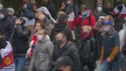 Belarus police crack down on protesters, detain dozens News Clip