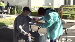 CLEAN : Communities receive free Covid-19 antibody tests in LA County News Clip
