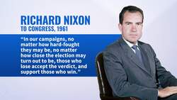 Vice President Kamala Harris presides over certification of her electoral loss News Clip