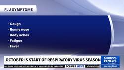 October is start of respiratory virus season News Clip