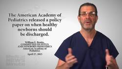 Discarge for Healthy Newborns News Clip