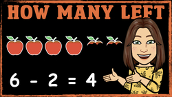 Subtraction within 10: Using the Subtract Symbol Instructional Video