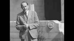 Nobel winner Thomas Hunt Morgan speaks about study of genetics News Clip