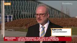 Latvian President Warns Russia Against Using Nuclear Weapons News Clip
