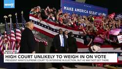 Supreme Court Unlikely To Intervene In Vote Despite President's Urging News Clip