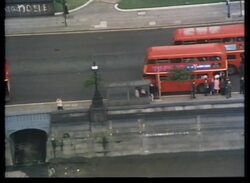 London aerials, neo-natal care and technology Stock Footage