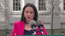 Media minister Catherine Martin speaks on revelations of exit packages at RTE - full press conference News Clip