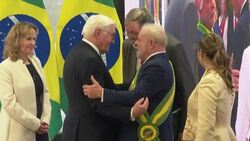 CLEAN : World leaders greet new Brazil president Lula after swearing-in News Clip