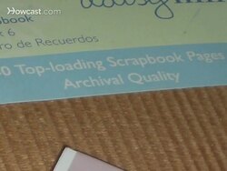 How to Assemble a Scrapbook Instructional Video