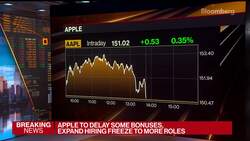 Apple Delays Bonuses for Some Staff News Clip