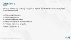AWS Certified Cloud Practitioner (CLF-C02) - Ultimate Exam Training - AWS Well Architected Framework - Sample Exam Questions Instructional Video
