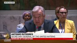 ‘Starvation is knocking on every door’: UN chief says situation in Gaza is ‘without parallel’ News Clip
