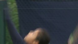 Emma Raducanu Training at the Nottingham Open News Clip