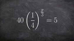 Solve an exponential equation using one to one property and isolating the exponent Instructional Video
