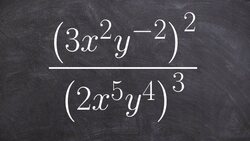 Using multiple rules of exponents to simplify the expression Instructional Video