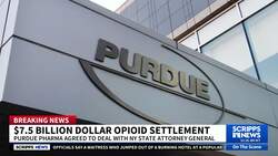 Purdue Pharma and owners to pay $7.4 billion in settlement to lawsuits over the toll of OxyContin News Clip