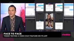 Tinder Tests In-App Video Chat Feature News Clip