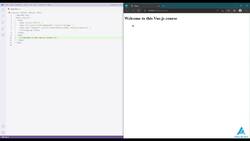 The Complete Vue.js Course for Beginners - Using Vue.js without Installation Instructional Video