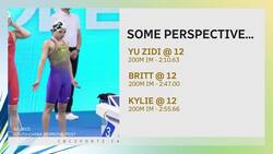 This 12-year-old just swam the fastest 200M IM ever! News Clip