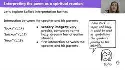 Analysing the poem 'Eden Rock' by Charles Causley Instructional Video
