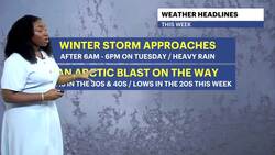 STORM WATCH: Heavy rain, some wet snow expected for The Bronx News Clip