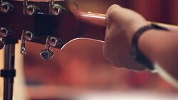 Guitar player Stock Footage