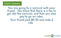 Problem Solving with Linear Relationships: Tables and Graphs Instructional Video