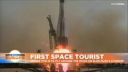 Elon Musk's SpaceX signs up world's first space tourist for Starship flight around the Moon News Clip