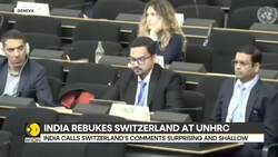India rejects criticism on minority, urges Swiss delegate not to waste council's time News Clip