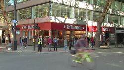 Father who teenager who died after eating Pret a Manger sandwich gives evidence to inquest Stock Footage