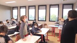 CLEAN : French school hosts debate on secularism after teacher's murder News Clip