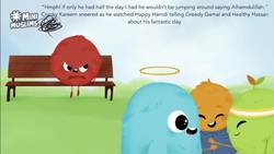 Islamic Stories for Kids 📚 Cranky Kareem Says Alhamdulillah ☀️ MiniMuslims Instructional Video