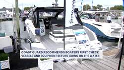 Coast Guard provides boating safety tips as weather warms News Clip