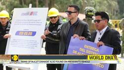 Ecuador: Rocks, Projectiles Thrown at Daniel Noboa's Motorcade; Noboa Escapes Unharmed News Clip