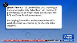Shooting reported at Catholic school in Minneapolis News Clip