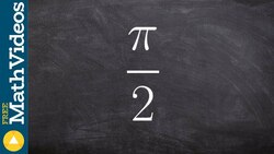 How to convert pi halves to degree measure Instructional Video