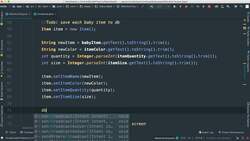 Comprehensive Android Developer Bootcamp - Saving a Baby item and Show it in Log Instructional Video