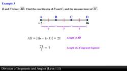 Geometry: Division of Segments and Angles (Level 3 of 8) Instructional Video