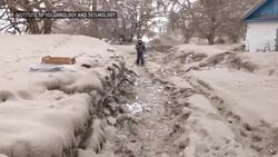 Volcano spews dust and ash on Russian villages News Clip
