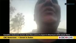 Food, money and critical medical supplies running low at Khartoum airport as people wait for word on Canadian evacuation News Clip