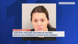 Officials: South Jersey teacher sexually abused student, gave birth to his child News Clip