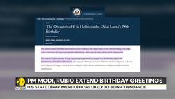 PM Narendra Modi wishes Dalai Lama on 90th birthday, hails him as global symbol of compassion News Clip