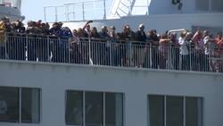 Ferry with D-Day veterans leaves Portsmouth News Clip