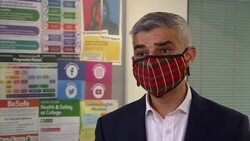 Interview with London Mayor Sadiq Khan on Christmas coronavirus rules News Clip