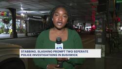 Police investigate 2 stabbings in Bushwick on Broadway News Clip