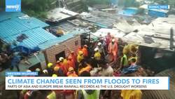Climate Change Seen From Floods To Fires News Clip