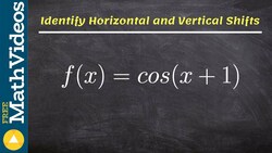 Learn how to identify horizontal and vertical shifts of multiple functions Instructional Video
