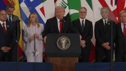 "Maybe this will be the greatest deal of them all", says Trump at Gaza summit News Clip